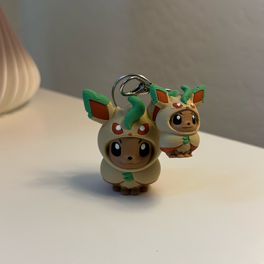 Eevee Leafeon Cosplay & Mini Set