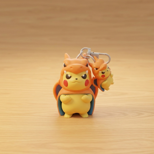 Pikachu Charizard Cosplay & Mini Set