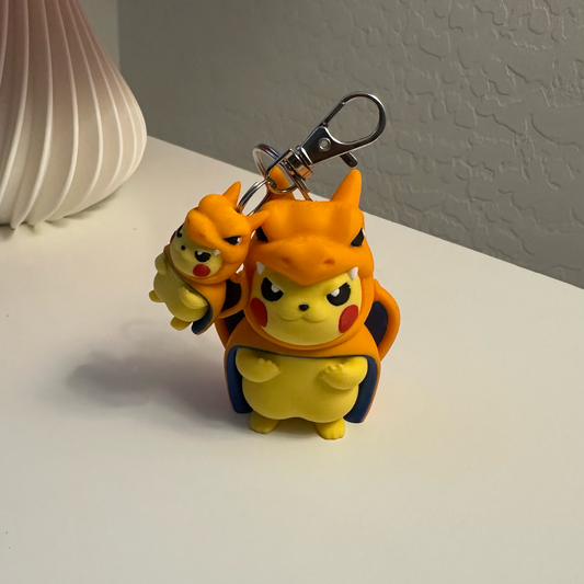 Pikachu Charizard Cosplay & Mini Set