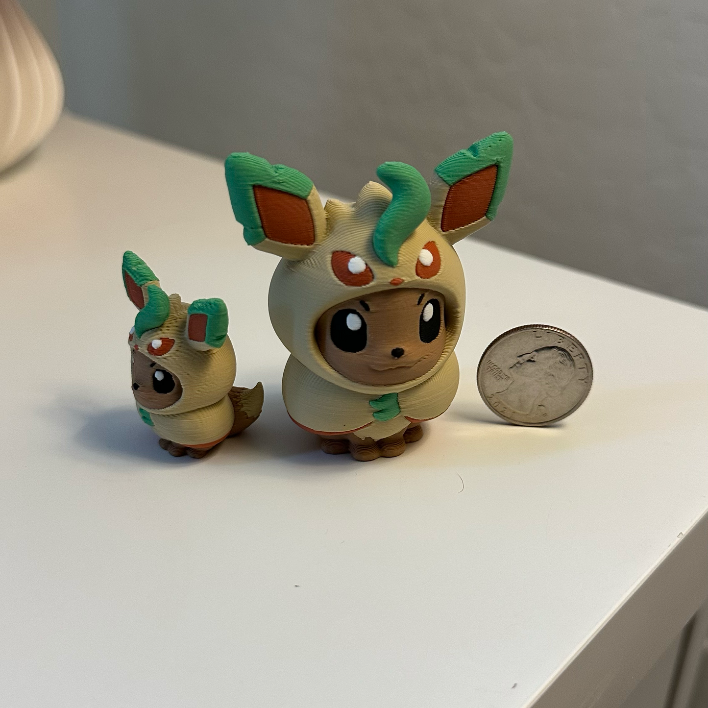 Eevee Leafeon Cosplay & Mini Set